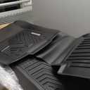 YITAMOTOR Floor Mats TPE-LITE Compatible with 2013-2018 Toyota RAV4 Standard Models (Nor for Hybrid or Prime), Custom Fit 1st & 2nd Row Floor Liners, All-Weather Protection Black