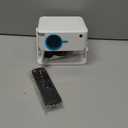 Phigeek Mini Projector with WiFi 6 and Bluetooth 5.2, Portable Projector 4K Support, Auto Vertical Keystone 270° Rotatable, Compatible with Smartphone/ TV Stick/ Box/ USB/ HDMI