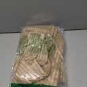 decorUhome Summer Corduroy Light Brown Euro Sham Throw Pillow Covers 24x24 Set of 2 Decorative Soft Boho Farmhouse Couch Pillow Covers for Living Room Bed Sofa Broadside Striped Pillow Cases