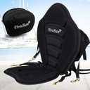 Universal Deluxe Kayak Seat Cushion with Storage Bag for Kayak,Padded Boat,SUP,Canoe,Fishing Boat,Seats with 4 Adjustable Straps (18 Inches)