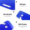 YHK Transfer Board and Slide Board, Plastic Slide Board for Transferring, Slide Assist Device for Seniors Transfer to Wheelchair, Bed, Toilet, Car, Hold up to 440 lbs, Slide Sheet 16"x24", Blue