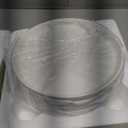 White Dinner Plates Set of 6, 8 Inch Porcelain Dessert Plates, Ceramic Appetizer Plate, White Round Salad Plate, Microwave & Dishwasher Safe, Scratch Resistant