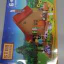 Star Farmhouse Building Blocks Set Toy, with Farm Facilities and Small Animal Figures, DIY Valley House Building Kit for Adults and Kids, Gift for Girls and Boys Ages 6 Plus