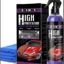 Pack of 9 Newbeeoo Car Coating Spray, High Protection 3 in 1 Spray, 3 in 1 High Protection Quick Car Ceramic Coating Spray, 3-in-1 High Protection Car Spray