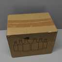 Mfacoy Set of 6 Glass Bottles, 12 oz Clear Liquor Bottles, Heavy Base Glass Bottle with T-Top Cap, Vodka Bottle for Wine Beverages Drinks Oil Vinegar Kombucha Beer with Cork Stopper Airtight Lid