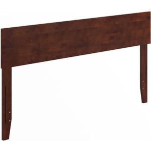 AFI Orlando Modern Solid Wood Headboard, Queen, Walnut
