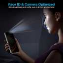 Fotbor [3+3 Pack Privacy Screen Protector for iPhone 16 Pro Max, 26 Anti-Spy & Blue Light Filter Tempered Glass with 3 Camera Lens Protectors, 3X Reinforced, Easy Alignment