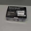 Adjustable Cell Phone Stand with Wireless Induction Bluetooth Speaker, HD Surround Sound for Home and Outdoors, Compatible with iPhone/iPad/Samsung Galaxy, Popular Gifts for Men Women Dad Mom