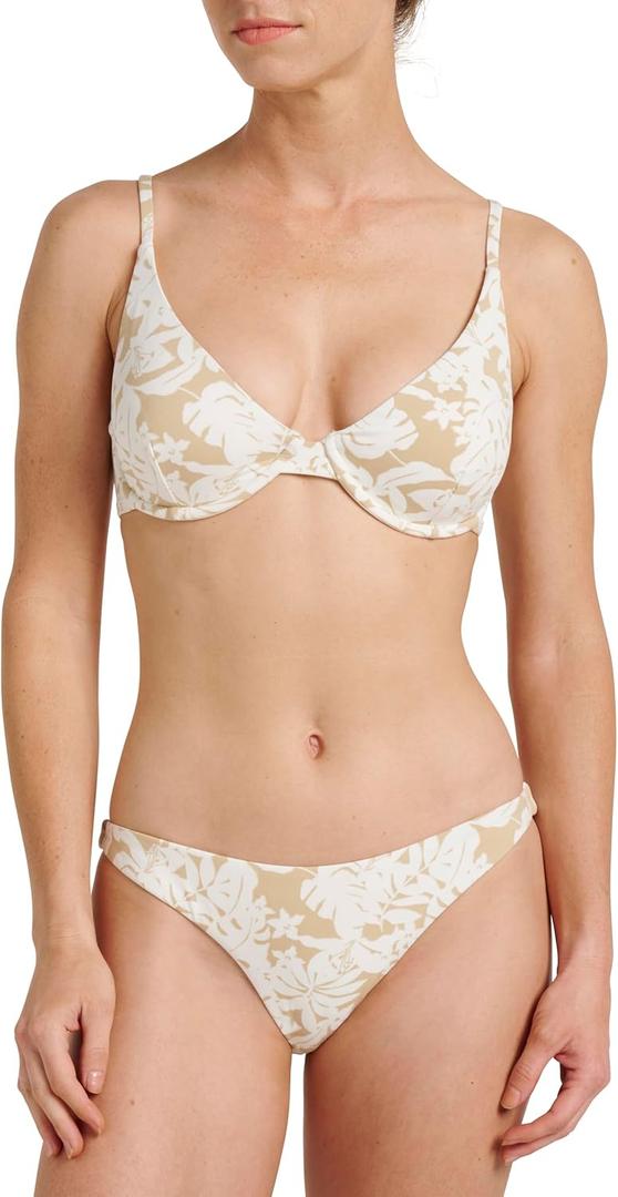 Quiksilver Women's Jade Floral Print Bikini Bottom (M)