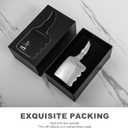 Hip Flask 6oz with Thumbs-ups Patent Design,Personalized Gift for Father,Stainless Steel Liquor Flasks for Whiskey, Drinking Flasks for Men for Party,Camping and Wedding