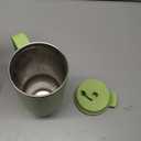 BJPKPK Tumbler With Handle 40 oz Stainless Steel Insulated Tumbler With Lid And Straw For Water Or Ice Coffee, Macaron Green