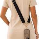 ubba+ Crossbody Phone Strap with Wristlet – 3-in-1 Adjustable Phone Lanyard Set, Universal Phone Strap with 2 Tether Tabs