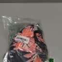 Zando Women's Two Piece Halter Swimsuit Athletic Push Up Bikini Set Swimwear with Boyshorts Sporty V Neck Bathing Suit (8-10, B Black Pink Floral)