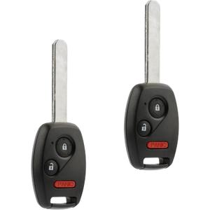 Key Fob Keyless Entry Remote fits 2008 Honda Fit / 2005-2010 Honda Odyssey / 2006-2014 Honda Ridgeline (OUCG8D-380H-A), Set of 2