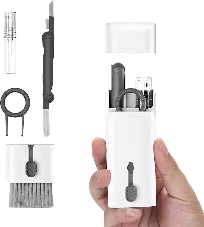 Electronics Cleaner Kit Keyboard Brush, Airpod Cleaning Tool, Phone Screen Cleaner for Computers, MacBooks, Laptops, Airpods Pro, Headphones 
