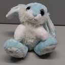 My OLi Bunny Stuffed Animal 8.5in Plush Rabbit with Floppy Ear Bedtime Friend Soft Toy Gifts for Girls Boys Kids, Blue