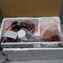 Tree Floor Lamp for Living Room, Industrial 3-Light Standing Lamp with 3 LED Bulbs, Adjustable Rotation Heads, Standing Tall Pole Lamp Farmhouse Rustic Reading Lamps for Bedroom Office (Black Gold)