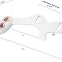 LUXE Bidet NEO 120 - Single Nozzle, Self-Cleaning, Non-Electric Bidet Attachment for Toilet Seat, Adjustable Water Pressure, Rear Wash (Rose Gold)