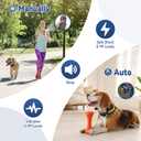 2-in-1 Dog Bark & Shock Collar with Remote Control, Waterproof Barking Collars for Small Medium Large Dogs, 3300Ft Training E- Collars, Rechargeable, Adjustable Beep Vibration Modes & 5 Sensitivity