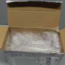 Qunclay 60 Pcs Quarter Tubes for Coins Clear Plastic Quarter Storage Tubes with Screw Lid Containers for Coins Collection Supplies (3 x 1 Inch)