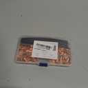 480 Pcs Wire Ferrules Kit Copper Crimp Connector 7 Size AWG 6-18 Non Insulated Electrical Butt Terminal Assortment Kit with Heat Shrink Tubing