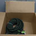 Relxitl Garden Hose, Flexible Water Hose, Ultra Lightweight Non-Expanding hose with 10 Function Sprayer, Leak proof, Pressure Resistant for Yard, Outdoor (Green, 50FT)