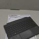 OMOTON Wireless Keyboard for Microsoft Surface Pro 7/7+/6/5/4/3 12.3 inch ONLY, Bluetooth Connection, Ultra-Slim Keyboard Type Cover with Touchpad, 7 Colors Backlit and Rechargeable, Grey