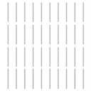 uxcell 150Pcs 0.6mm x 12mm Dowel Pins, 304 Stainless Steel Cylindrical Round Head Shelves Support Pegs Locating Pin for Bookshelf Cabinet Furniture Component, GB831, Silver