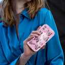 2 x Compatible for iPhone 11 Case, Pretty Butterfly Print Three-Dimensional Wave Clear Case for Girls Women, Soft Full Package Anti-Fall Cover for iPhone 11, Black Butterfly