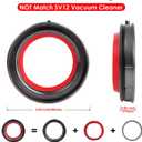 Dust Bin Fixed Sealing Ring Compatible with Dyson V12 SV18 SV20 Detect Slim/Digital Slim Vacuum Cleaner Canister Replacement Parts, Compatible with Dyson Bin Part No. 965272-01