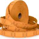 Raffle Tickets - Blank Single Roll - Roll of 2000 Blank Raffle Tickets (Orange)
