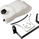 GY21876 Gas Fuel Tank, Plastic Gas Tank Compatible with John Deere 100 Series, include D140 L100 L108 L110 L111 L118 L130 LA105 LA115 Riding Lawn Mower Fuel Tank, Replace GY21102, GY20894