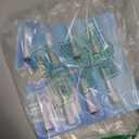 Replacement Toothbrush Heads for Waterpik Complete Care 5.0/9.0 (CC-01/WP-861), STRB-8WW, (8-Pack, White)