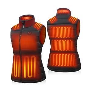 TODWARM Women Heated Vest, Electric Warming Sleeveless Jacket Lightweight Rechargeable Winter Outerwear for Outdoor Hiking Work, Medium