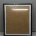 Mxtallup 18x21 Picture Frames Solid wood,Display Pictures 16x19 Inch With Mat or 18x21 Inch Without Mat, Poster Frames 16x19 in Photo Frames Wood Black (T22B1821W1619)