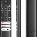 Replacement Only for TCL Google TV Remote Control, RC813 Compatible with TCL QM8/QM7/S5/S4/S3/Q7/Q6/Q5 4K UHD HDR LED QLED QD-Mini LED Full-HD Smart TVs