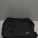 Zipper Binder 3 Ring, 700 Sheets Capacity, Binder 3 Inch with Shoulder Strap Fits 13 Inch Laptop for School and Office,Black