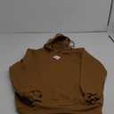 Hoodies for Men Trendy Drawstring Sweatshirts Pullover Fall Outfits Fleece Casual Long Sleeve Shirts with Pocket, Medium