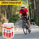 Pmbqifay Brake Bleed Kit for Shimano,TEKTRO, TRP Hydraulic Disc Brakes, with 180 ml Mineral Oil Brake Fluid, Bike Hydraulic Brake Bleed Kit for MTB/Road Bike Brake