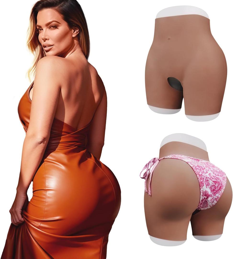 Silicone Hip Enhancer Pads for Women Butt Lift Shapewear Body Shaper for Curvy Enhancement Butt Pants fake butt