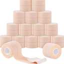 Nuanchu 16 Rolls Self Adhesive Elastic Bandage Wrap Breathable Flexible Stretch Sports Tape for Wrist Ankle Support, Cohesive Vet Wrap for Horse Pet(2 Inch x 5 Yard)
