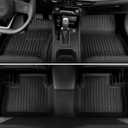 Floor Mats for Nissan Kicks 2025-2026, All Weather Floor Mats Trunk Cargo Liner and Door Sill Guards Accessories, Full Coverage Set (Fit for FWD/AWD)