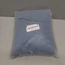 2 Piece Tub Chair Covers with Cushion Cover, Stretch Jacquard Furniture Cover,Armchair Protector Slipcover Removable Machine Washable (Sky Blue)