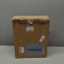 Bamboo Bread Box for Kitchen Countertop, Double Layer Kitchen Counter Organizers and Storage for Fruits, Tea, Spices, Coffee, Vintage Bread Bin Container with Cutting Board, Natural