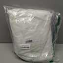 NICETOWN Living Room Window Curtains Semi Sheer Textured 84" Long, Grommet Casual Semitransparent Sheer Privacy with Light Window Treatments for Sliding Door, 132" Wide Total 2 Panels, White