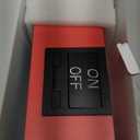 iGuerburn Simple Music Player for Dementia Elderly Seniors Easy MP3 Player as Alzheimers Dementia Visually Impaired Patients Product Gift One-Touch Controls ON/Off Retro Music Box (Red)