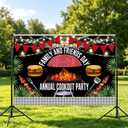 7x5ft Picnic Backdrop Summer BBQ Party Photo Background Backyard Cookout Family Friends Day Gathering Outdoor Park Decor Photo Booth Studio Props