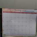 Ospelelf Desk Calendar 2025-2026 Large 22'' x 17'' Calendar 2025 Monthly Desktop Calendar, 18 Month Calendar, Use Jan 2025 - June 2026 (Multicolor((Jan.2025 - June.2026))