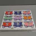 CHEFAN Felt Alphabet Train Toy 27 PCS Alphabet ABC Set Includes 1 Engine and 1 Storage Bag for Toddlers Kids Boys and Girls