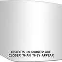 Passenger Side Mirror Replacement for Honda Accord 2013 2014 2015 2016 2017 (Fits With Camera Type Mirror) - Right Side Mirror Glass, Rear View Mirrors Glass with Power Heated